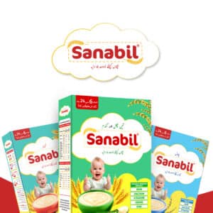 Sanabil Pack of 3 Rice, Wheat, 3 Furits (350g)